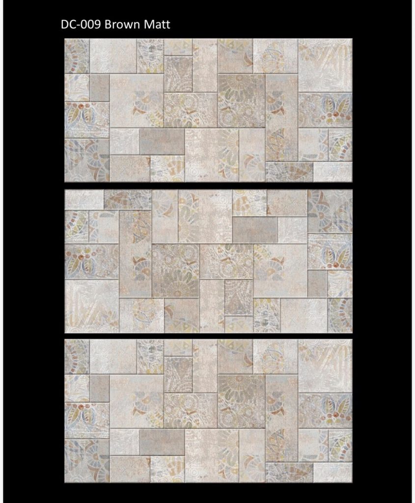 DC-009 Brown Matt Tile – 16X32 | Shabir Tile