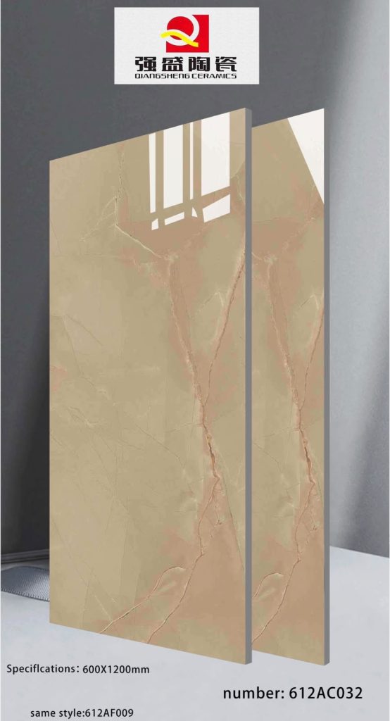 QingSheng Taupe Khaki Terracotta Marble Polished Tile – 24×48 | 600×1200mm