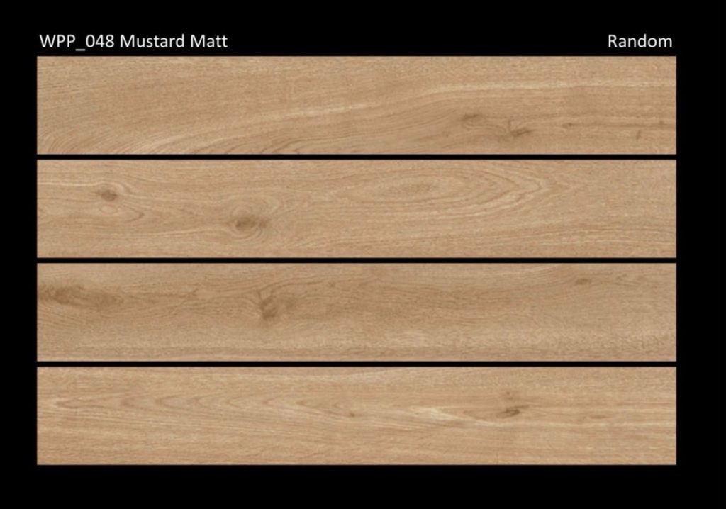 WPP-048 Mustard Matt Tile – 6x37 | Shabbir Tile