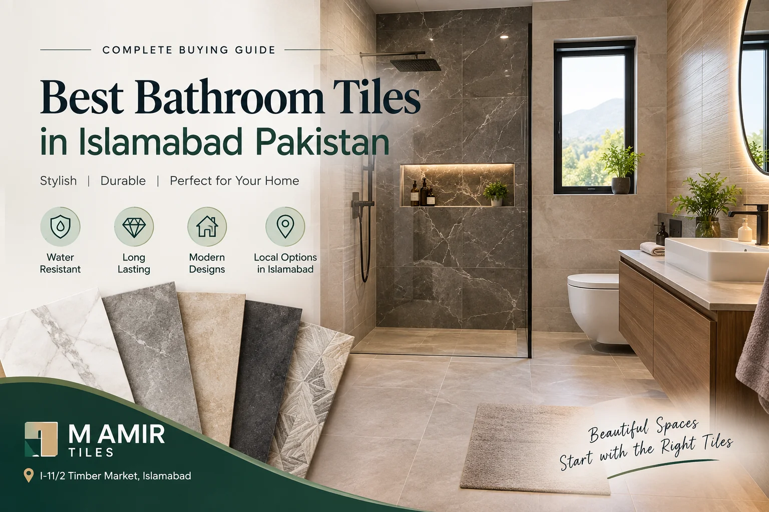 Best Bathroom Tiles in Islamabad Pakistan