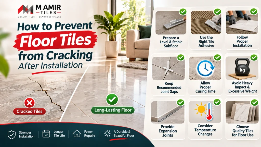 How to Prevent Floor Tiles from Cracking After Installation