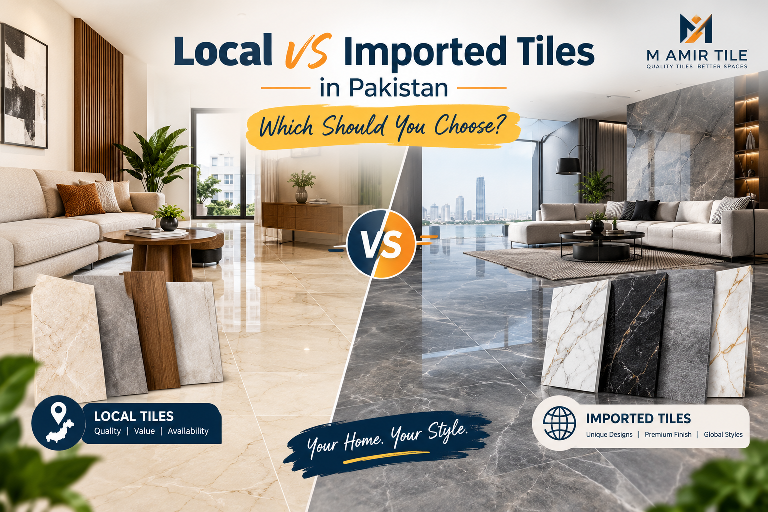 local vs imported tile in pakistan